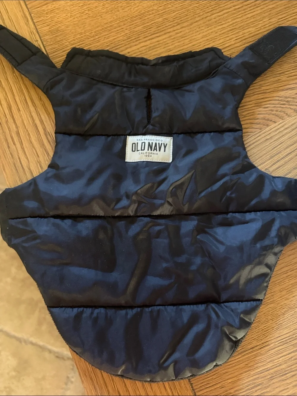 Old Navy Black Quilted Puffer Vest